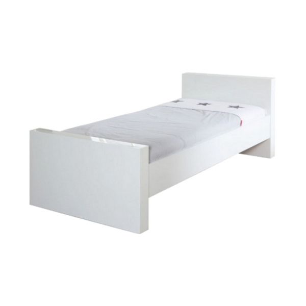 Kidsmill Alaska Bed Wit Hoogglans 90 x 200 cm