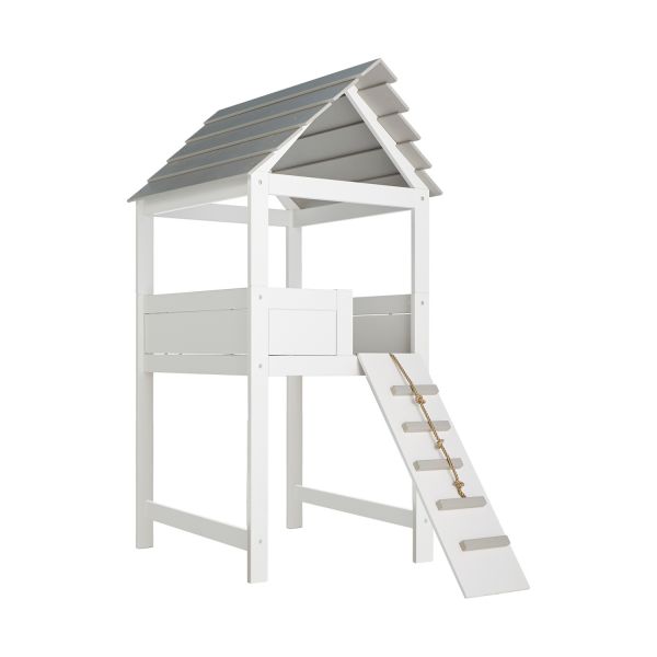 LIFETIME Kidsrooms Play Tower Wit Gelakt / Greywash