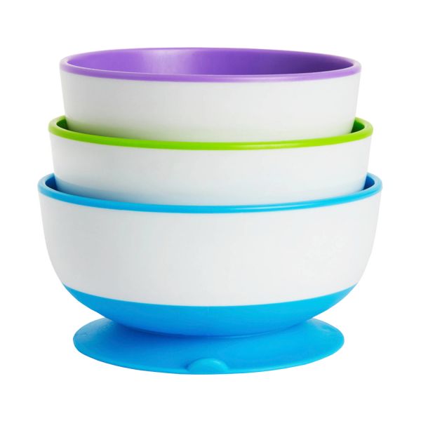 Munchkin Stay Put Suction Kommenset 3 Stuks