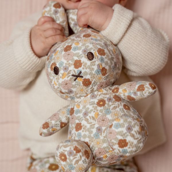Nijntje Vintage Flowers All Over Knuffel 35 cm