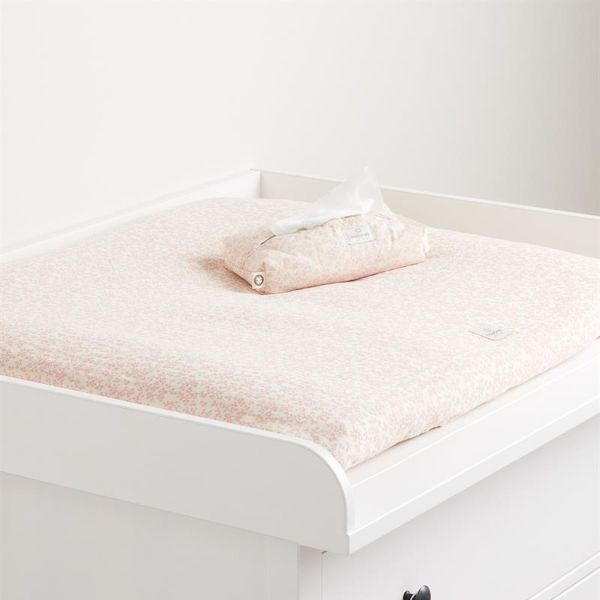 Noppies Botanical Waskussenhoes Duits Misty Rose