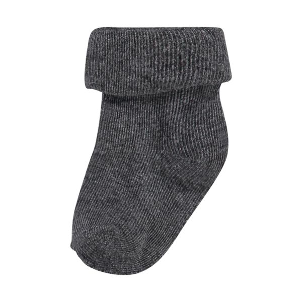 Noppies Dot Sokjes Dark Grey Melange 3-6 Mnd