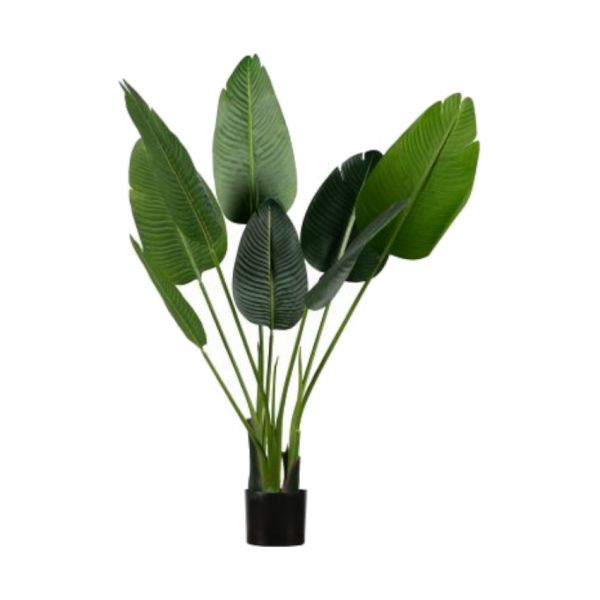 Woood Strelitzia Kunstplant Groen 108 cm