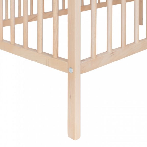 Europe Baby Sterre / Raw Babykamer Wit | Bed 60 x 120 cm + Commode