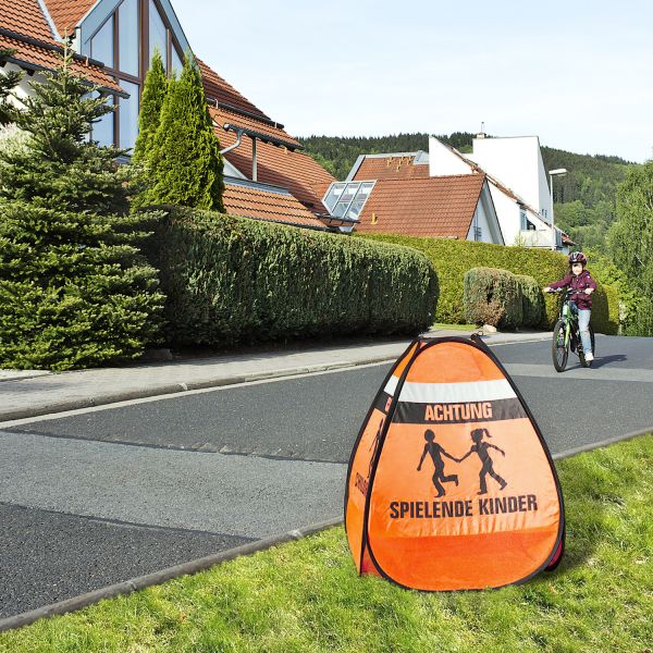 Reer Children At Play Waarschuwingsbord