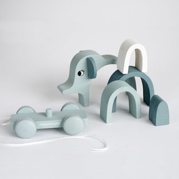 Roommate Elephant Houten Trekdier