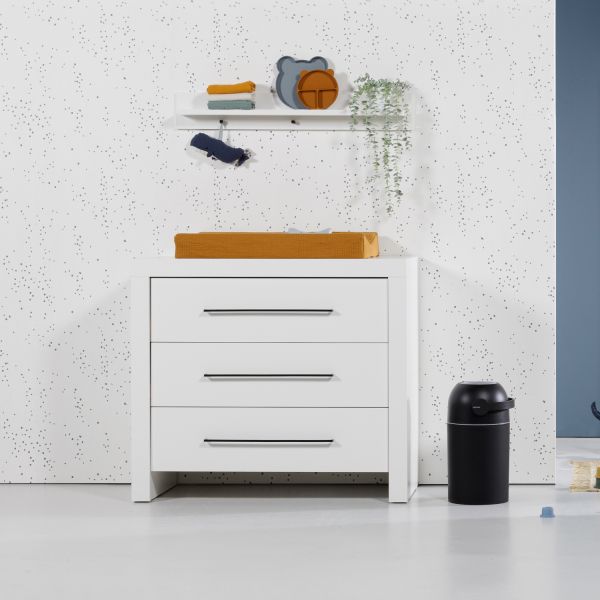 Europe Baby Sylt II Babykamer | Bed 60 x 120 cm + Commode