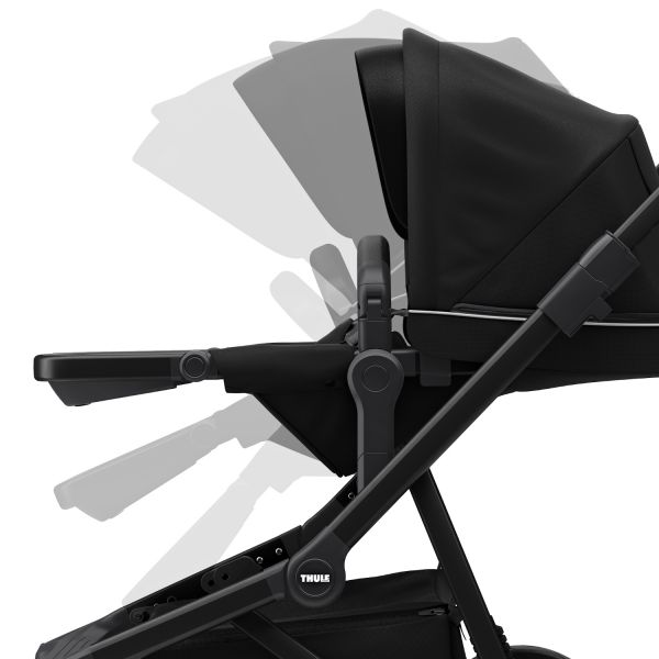 Thule Sleek Kinderwagen 2-in-1 Midnight Black On Black