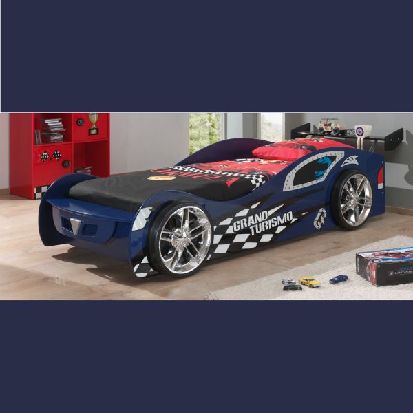 Vipack Autobed Grand Turismo Blauw 90 x 200 cm