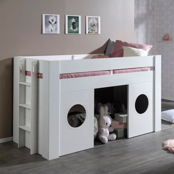 Vipack Freya Halfhoogslaper Wit 90 x 200 cm