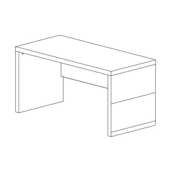 Vipack Lara Bureau Wit