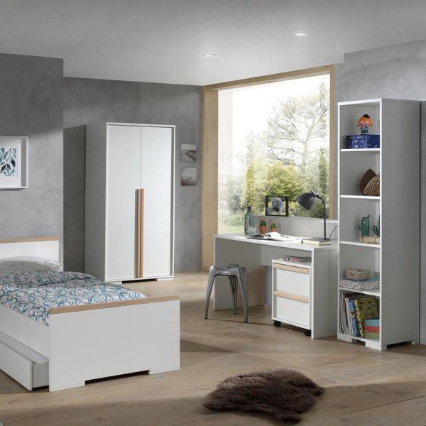 Vipack London Boekenkast Wit