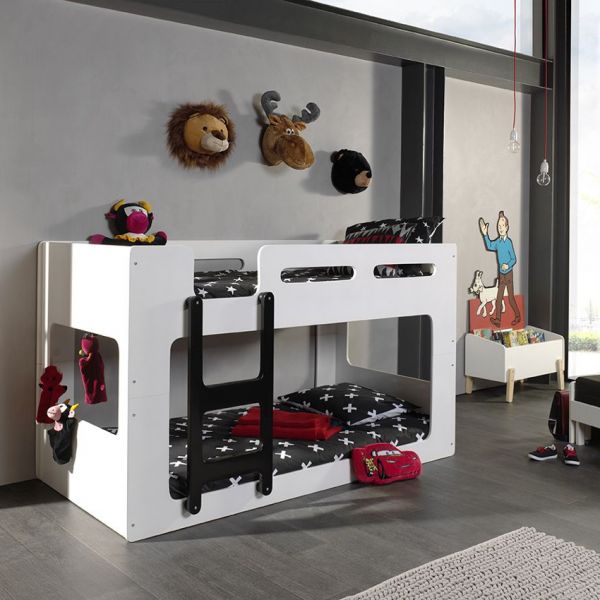 Vipack Luca Stapelbed Wit