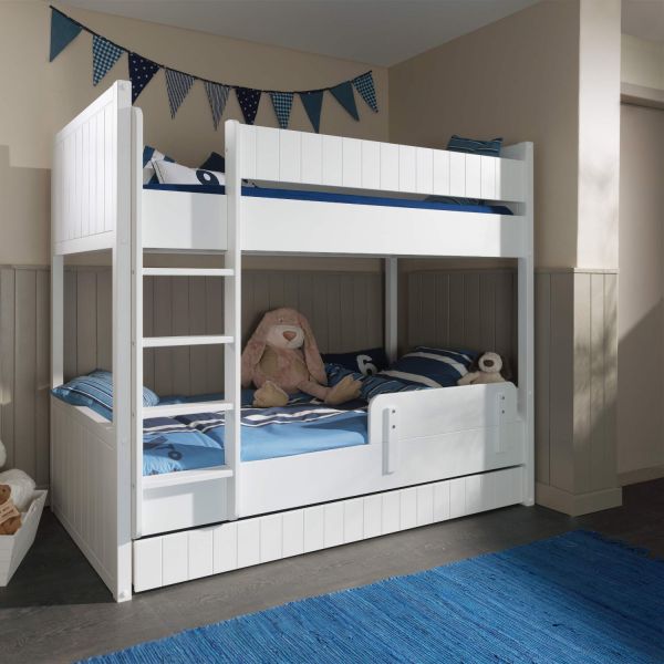 Vipack Robin Stapelbed Wit 90 x 200 cm