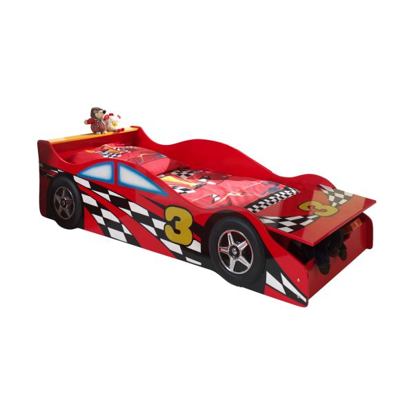 Uit Genre geïrriteerd raken Vipack Toddler Race Car Bed 70 x 140 cm | Babypark
