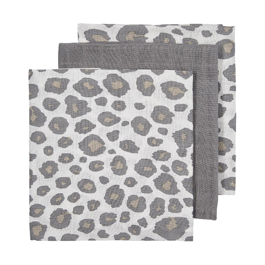 Meyco Panter swaddle - 3-pack